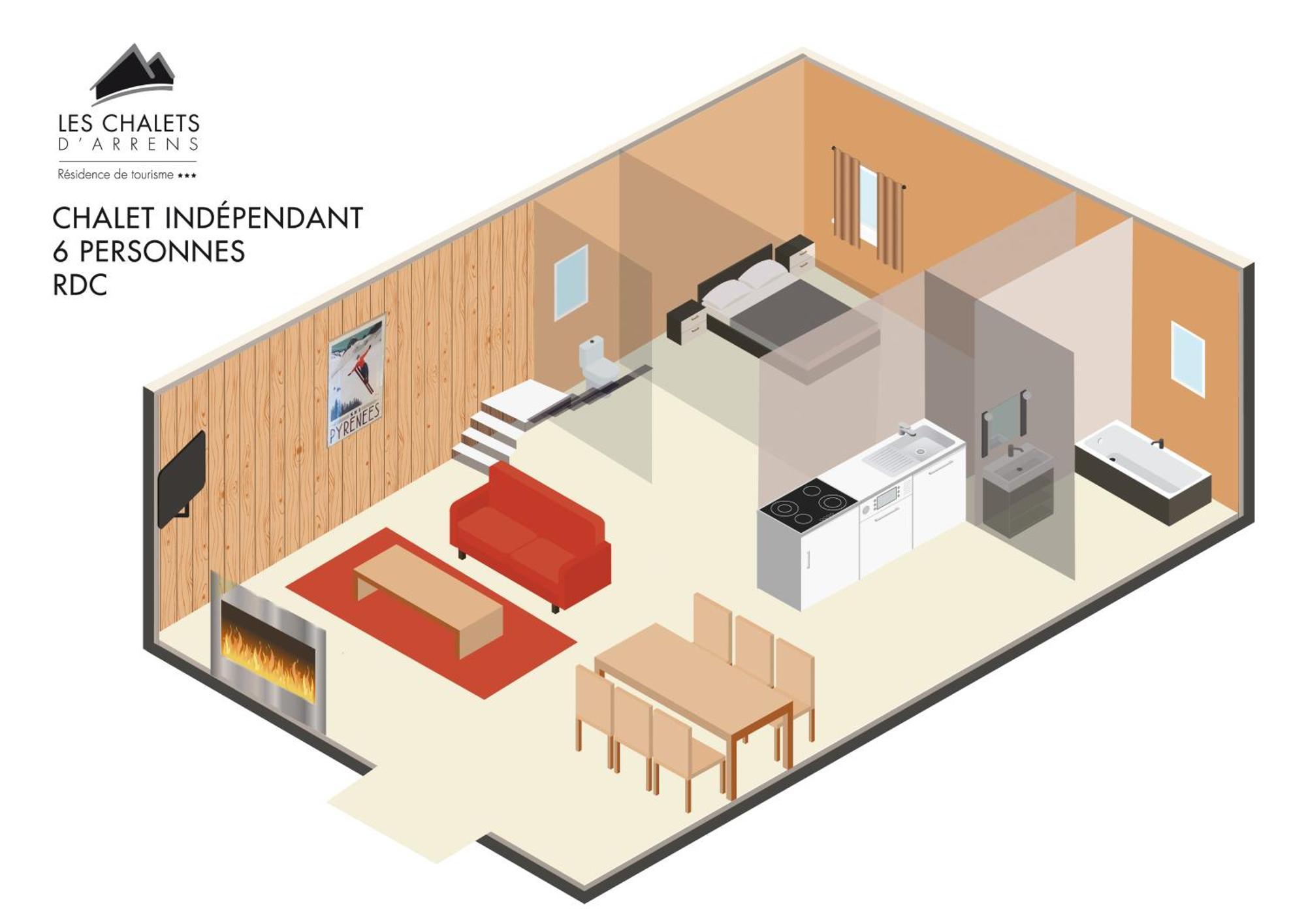 Les Chalets D'Arrens Luaran gambar